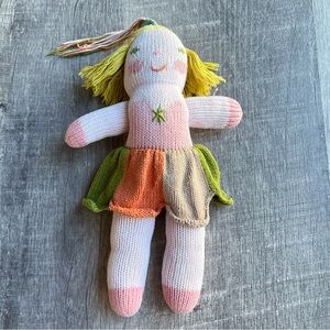 Blabla Kids Mini Clochette the Fairy Knit Plush Toy Stuffed Animal Doll 13"